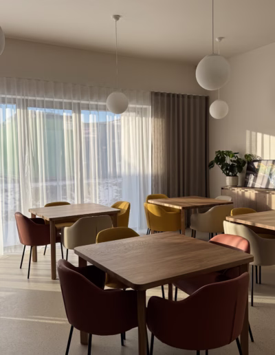 Jídelna - Národní centrum dlouhodobé péče Praha-Hostivař