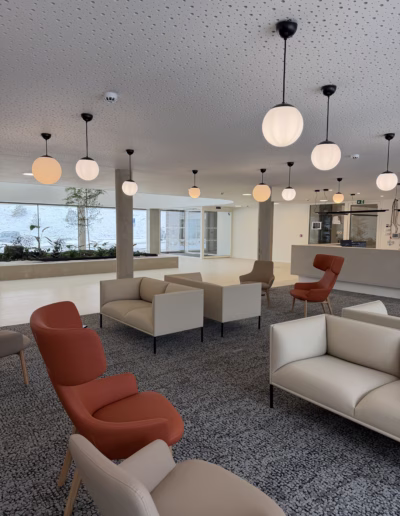 Recepce - Národní centrum dlouhodobé péče Praha-Hostivař